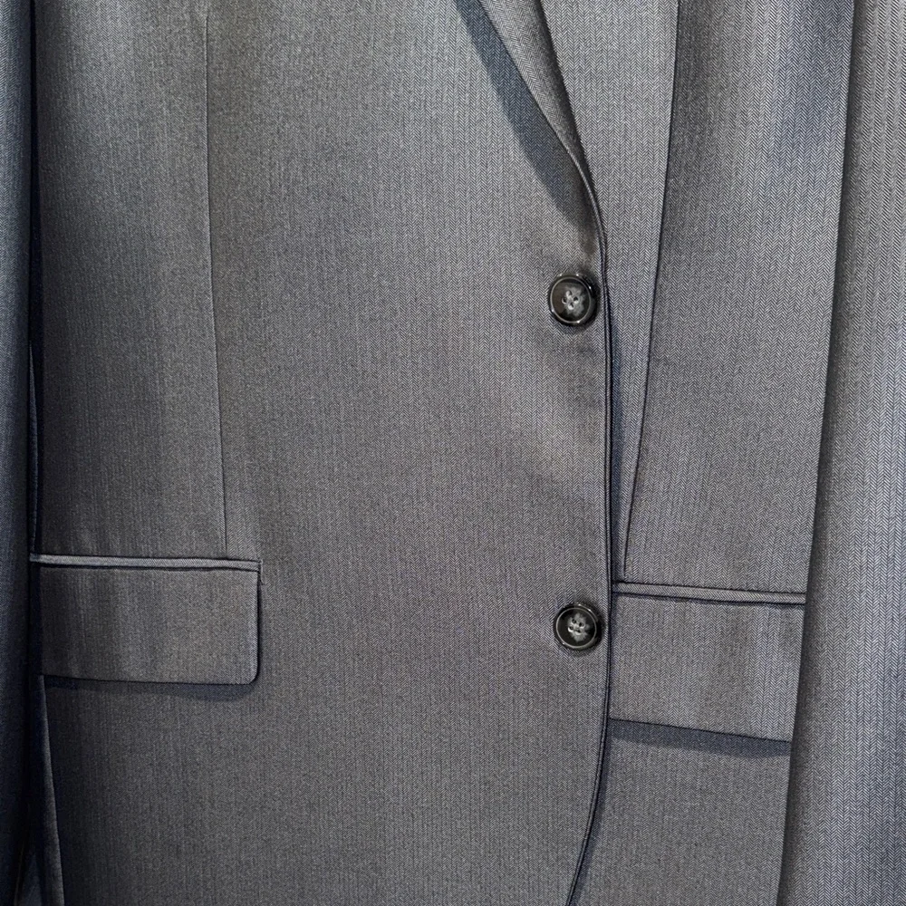 APT 9 Classic Gray Men's Blazer 46R / pants 36x32 - Picture 5 of 12